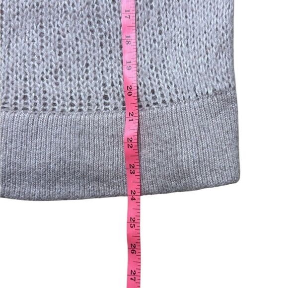 & Other Stories Crewneck Open Knit Oversized Alpaca Sweater Small - Picture 5 of 7